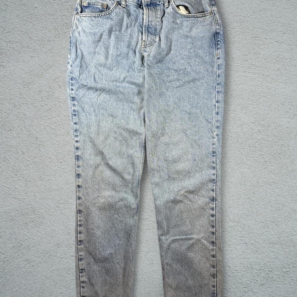 BDG Urban Outfitters Mens Light Wash High Waisted Straight Leg Dad Jeans 32x34